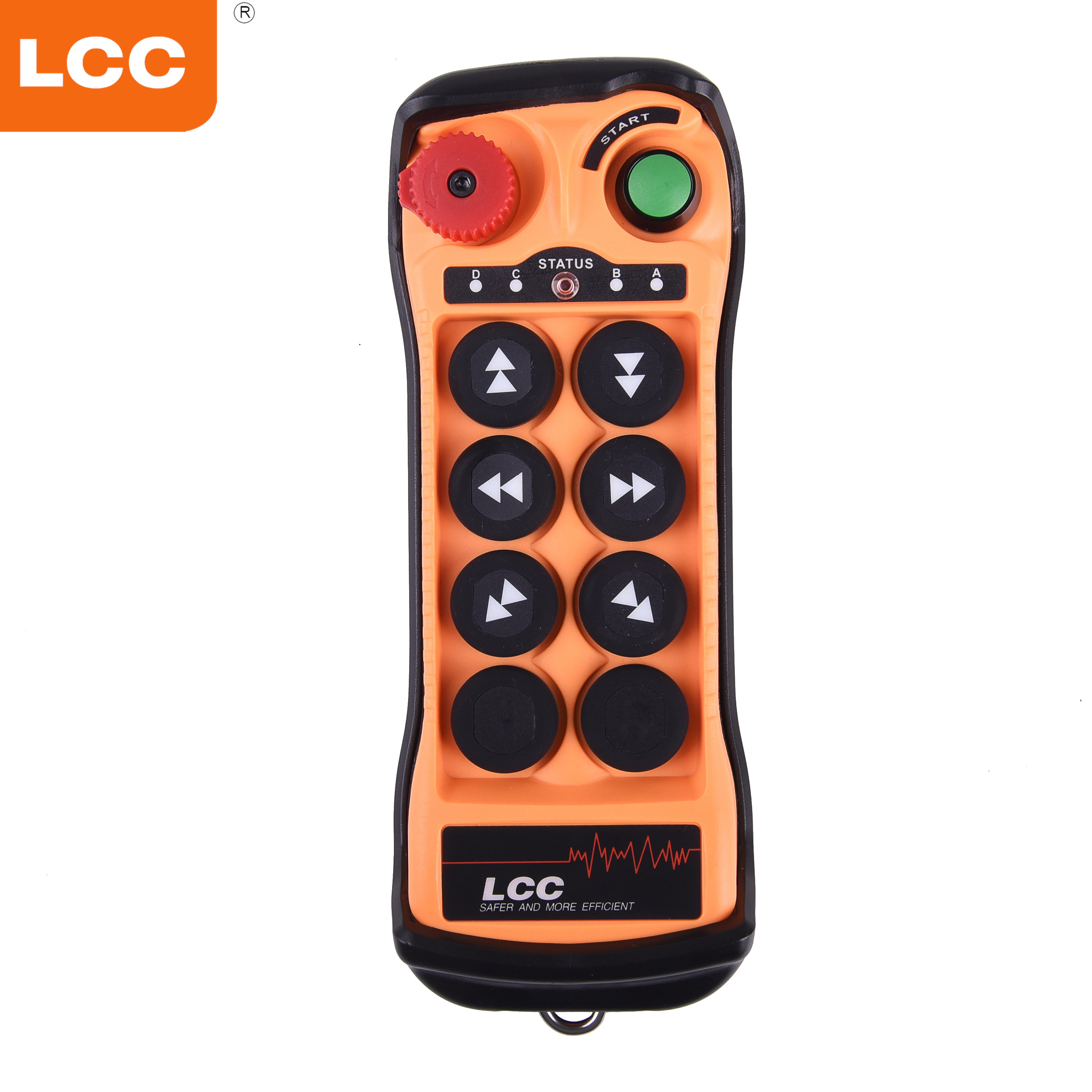 Télécommande de mécanisme de déplacement de pendentifs de bouton-poussoir de grue sans fil Q606
